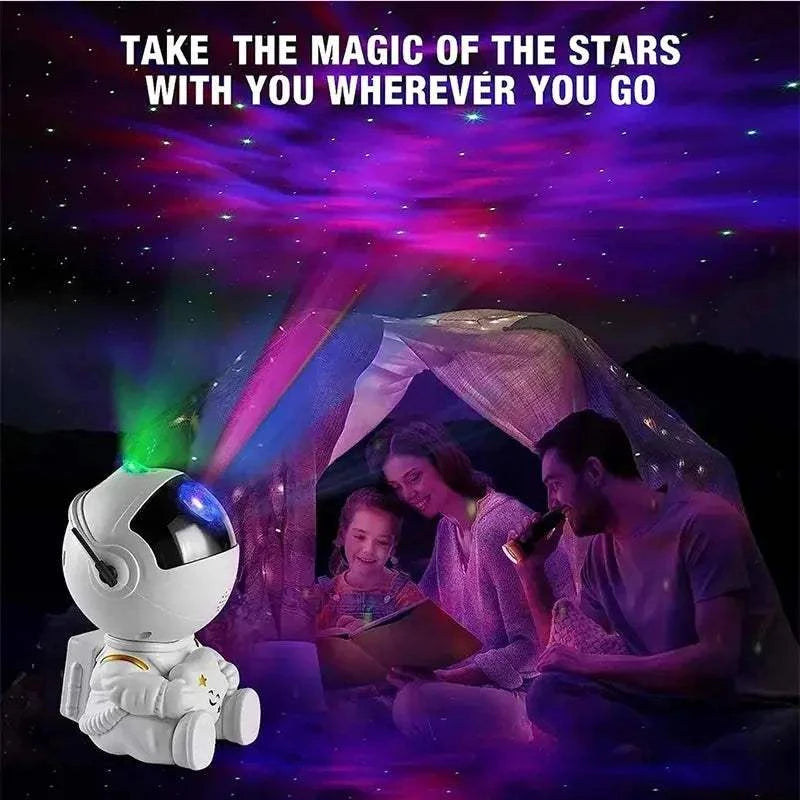 Galaxy Star Projector Astronaut Night Light My Store