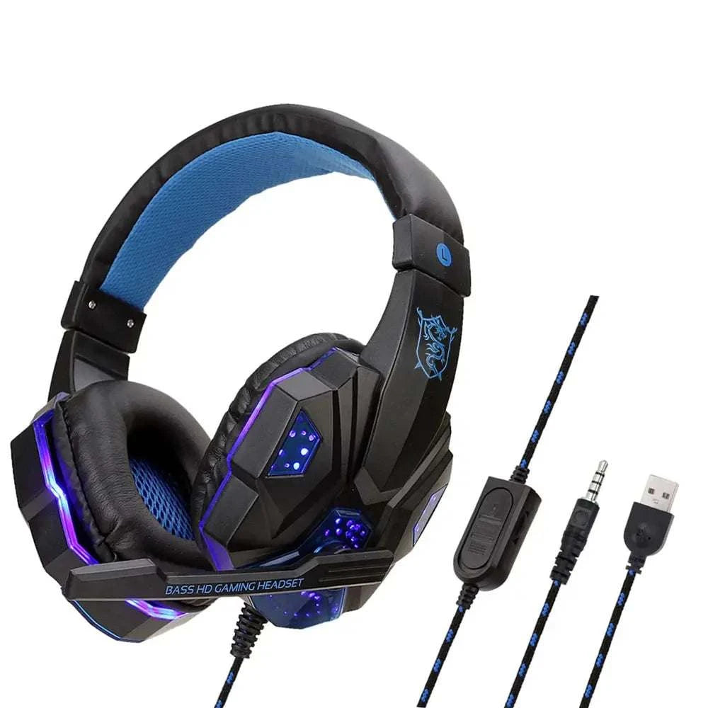 LED Gaming Headset w/ Mic (PC/Laptop)