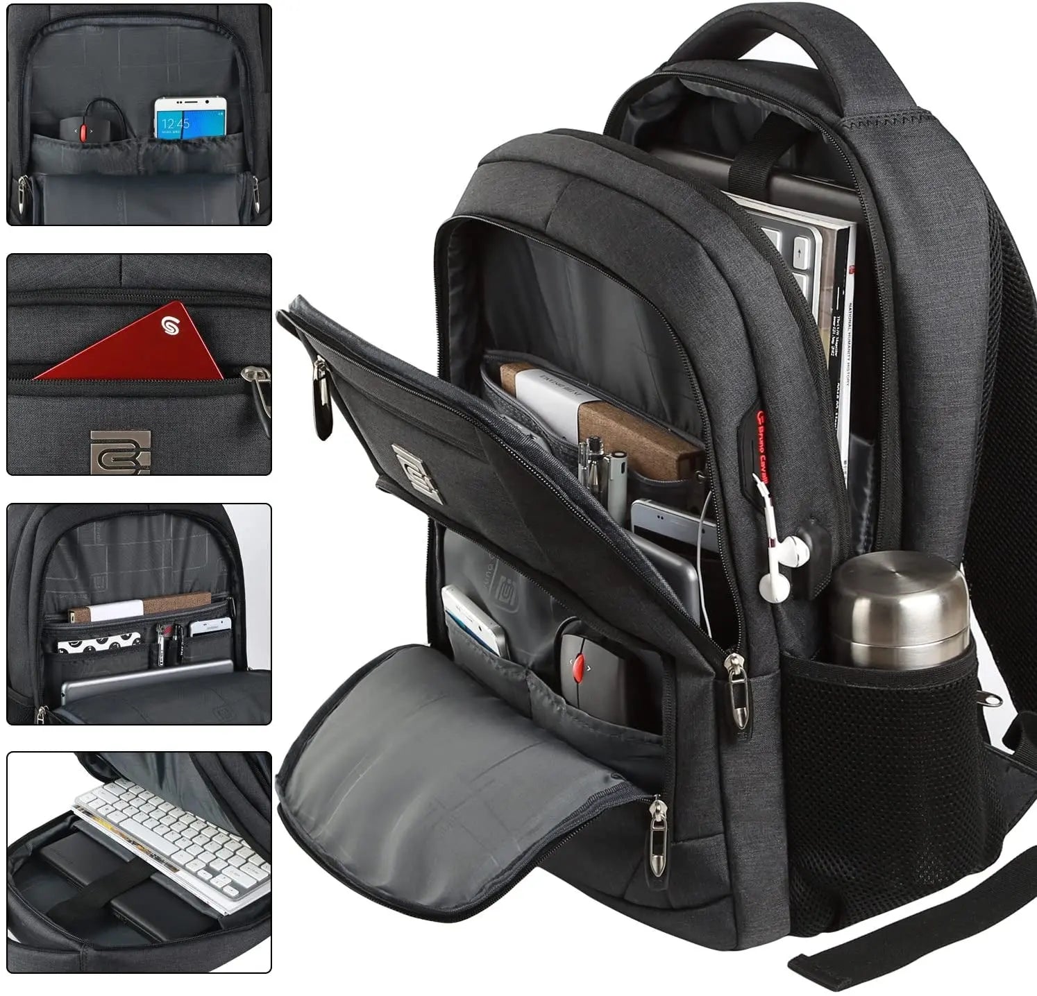 Slim Anti-Theft Laptop Backpack