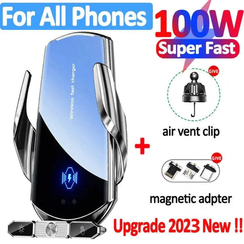 Magnetic Wireless Car Phone Charger