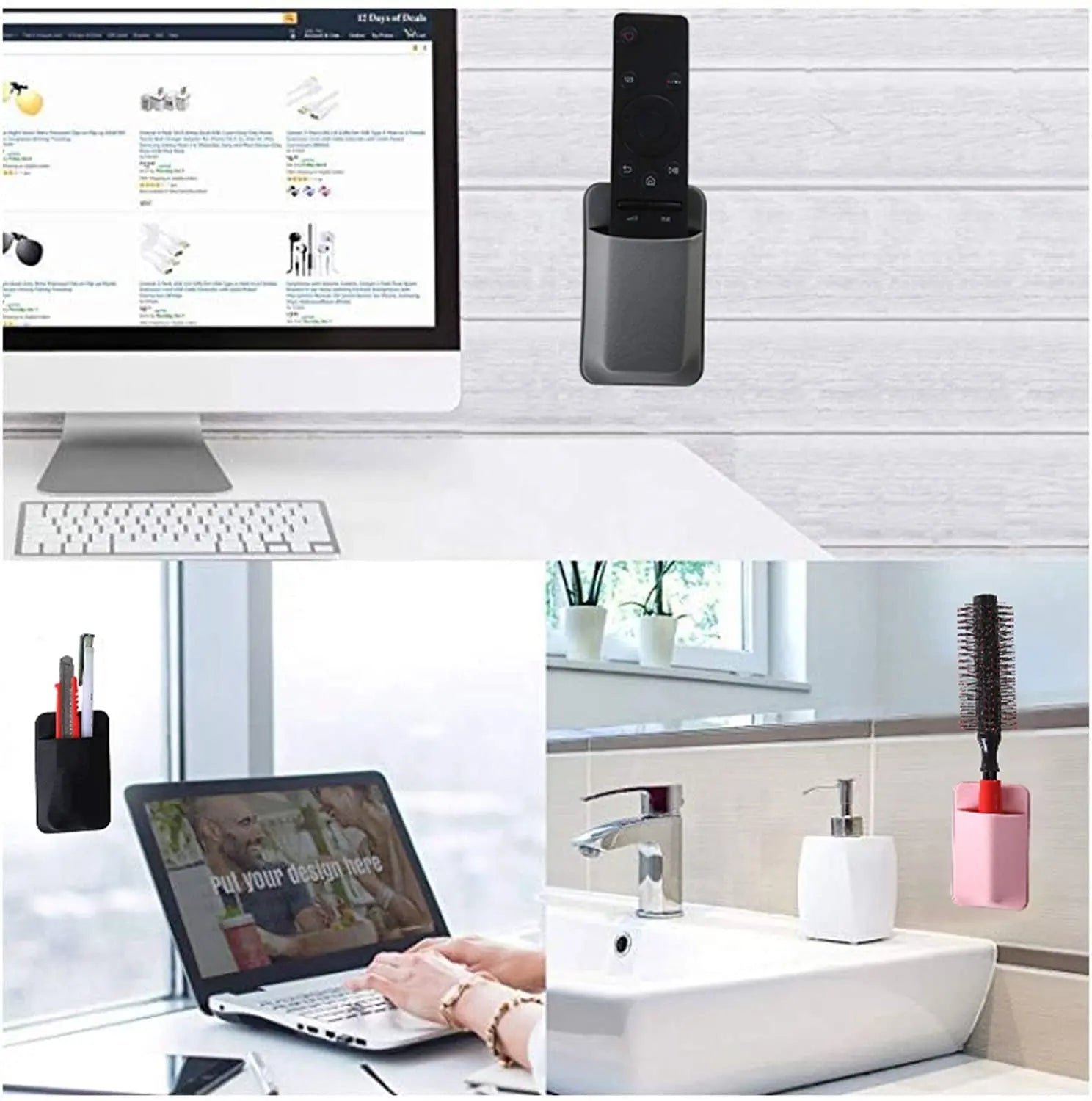 Adhesive Phone Card Holder