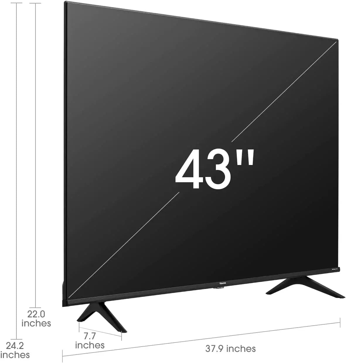 43 inch A6H UHD Smart TV