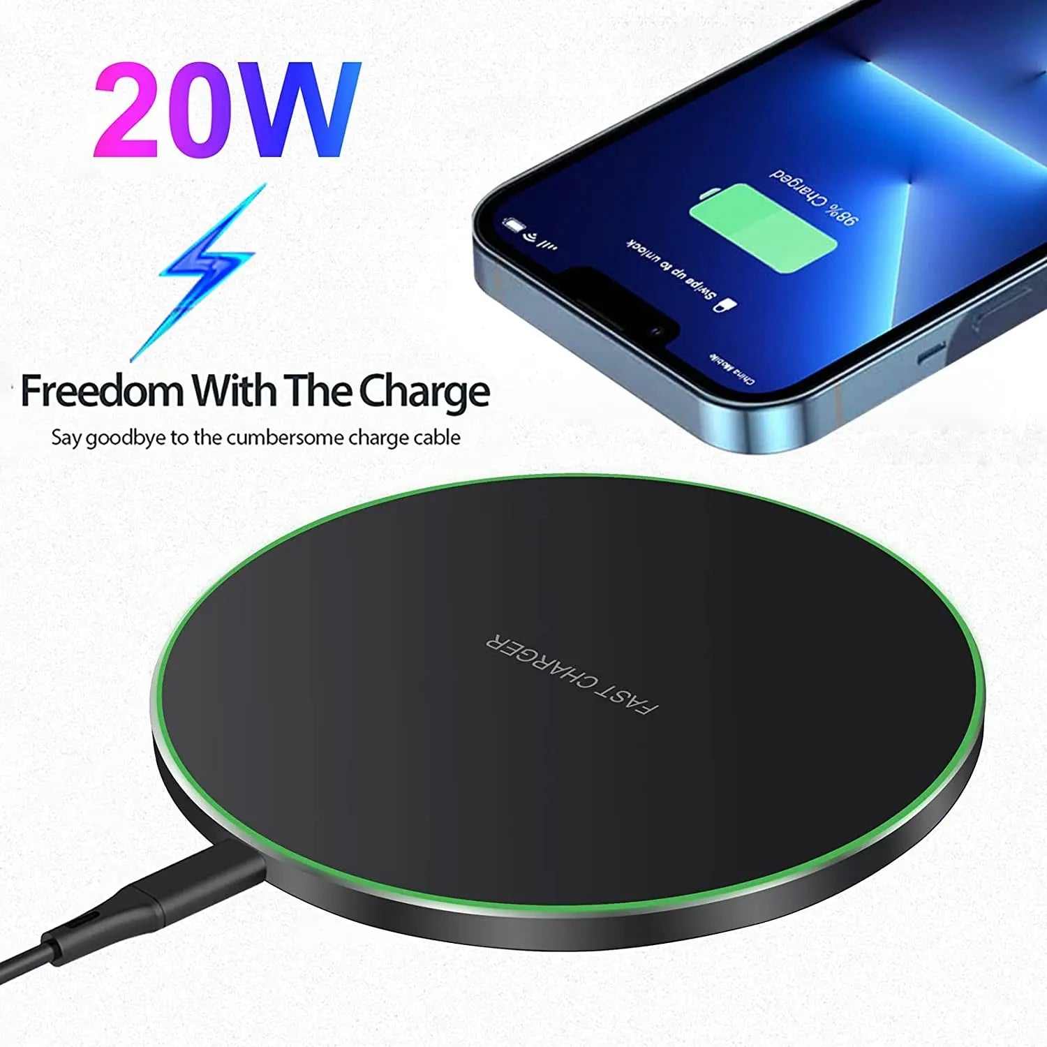 20W Fast wireless charging