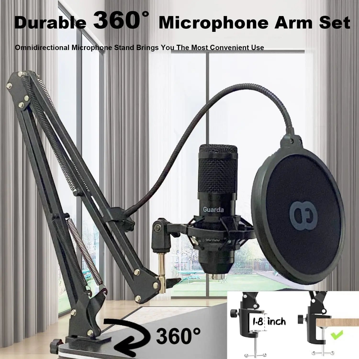 Guarda GD100 USB Condenser Mic Kit