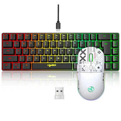 White Gaming Keyboard&Mouse Combo
