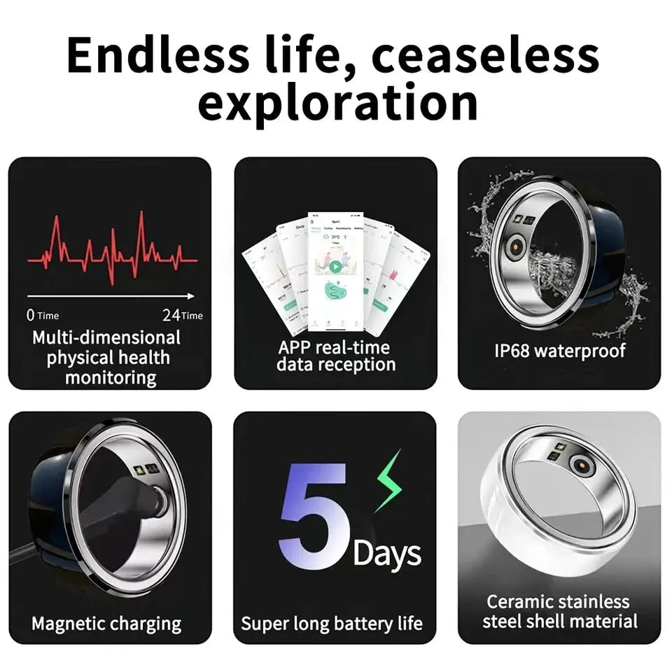 NFC Smart Fitness Ring