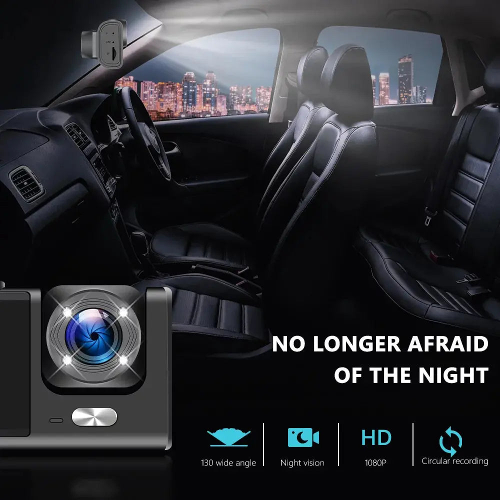 2" Car Dual Camera Dash