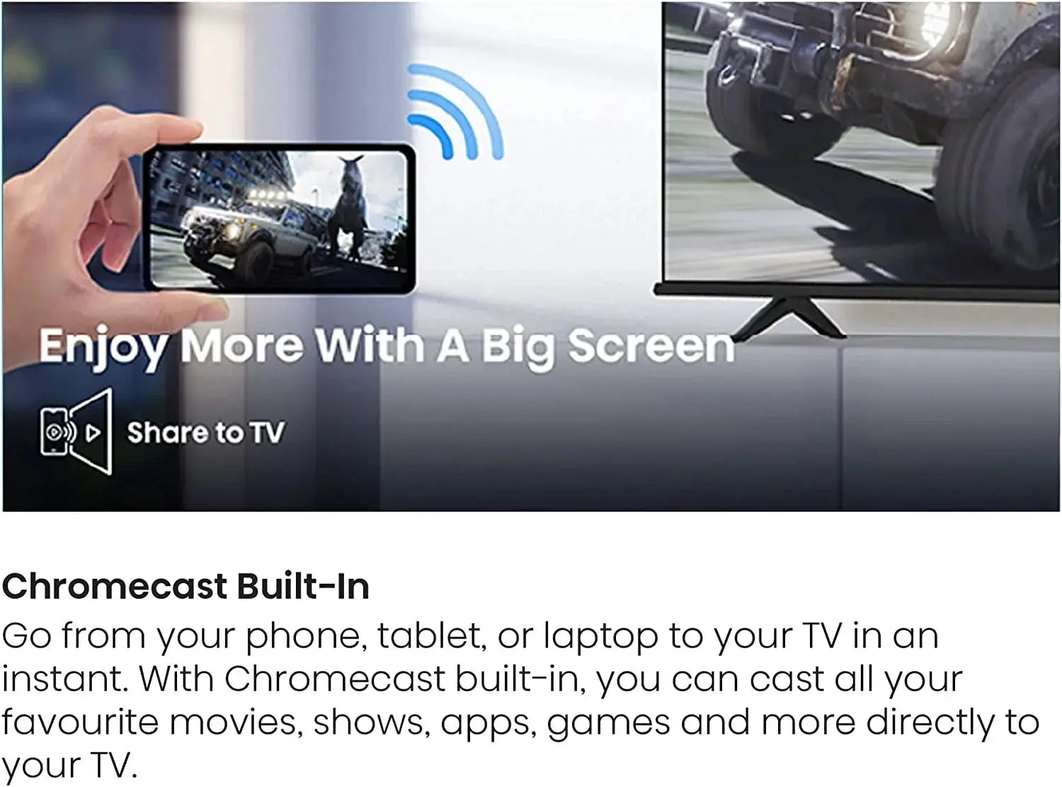 43 inch A6H UHD Smart TV