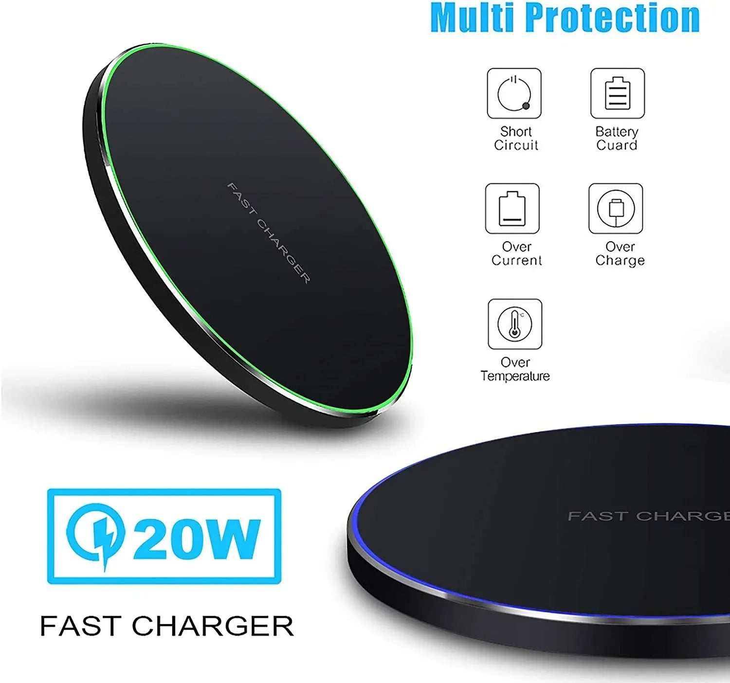 20W Fast wireless charging