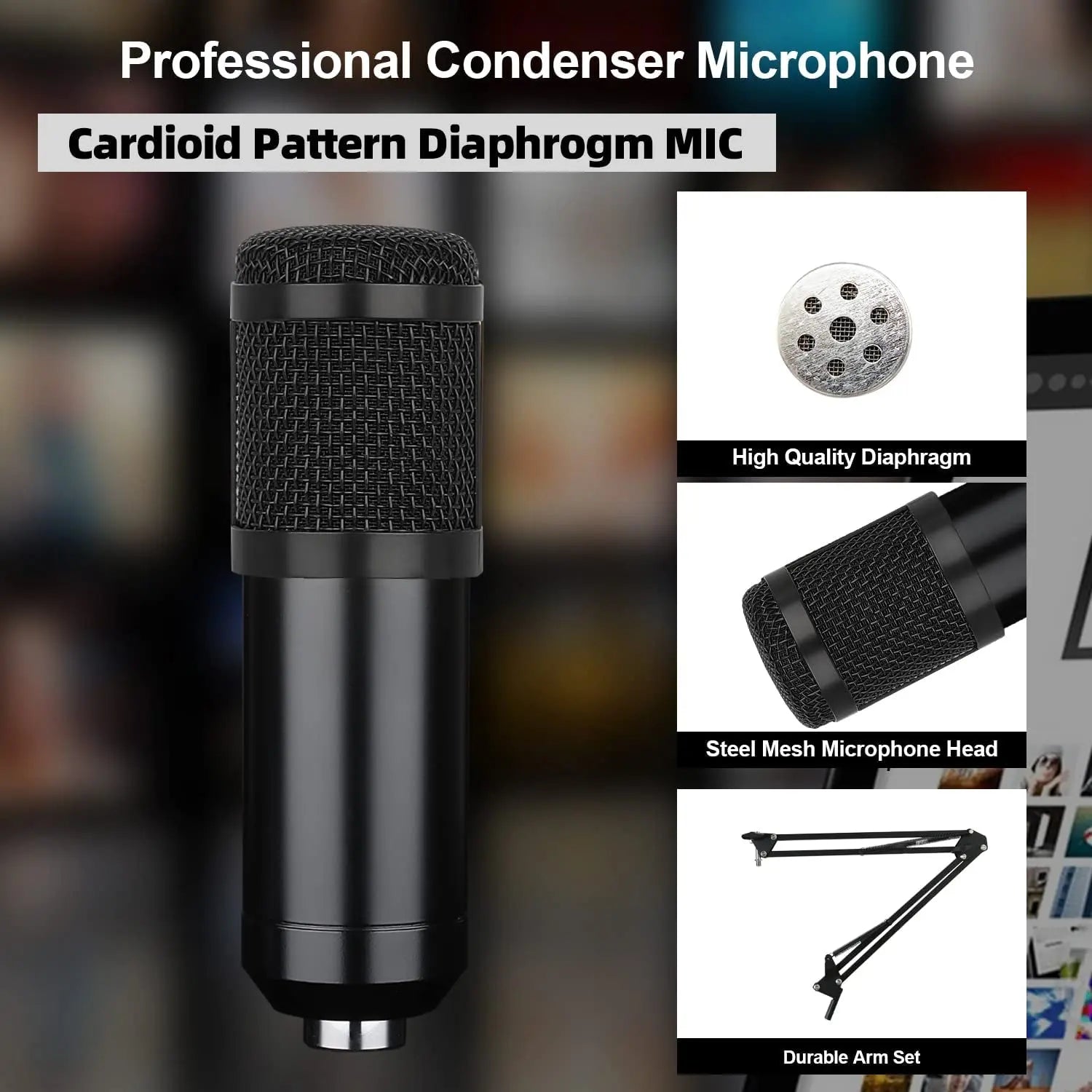 Guarda GD100 USB Condenser Mic Kit